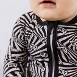 HEY! SENSORY PRINT BAMBOO ZIPPY - Aaria Tees Aaria Tees