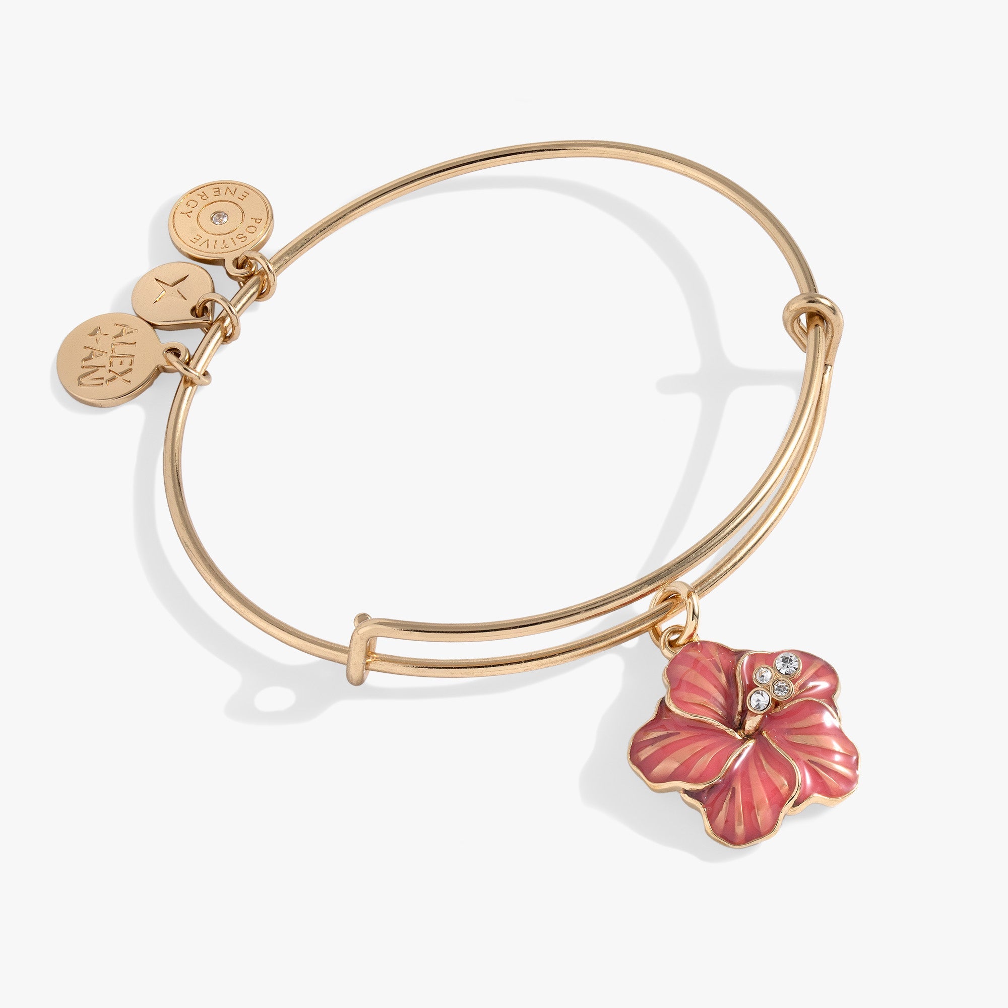 Hibiscus Charm Bangle - Aaria Tees Aaria Tees