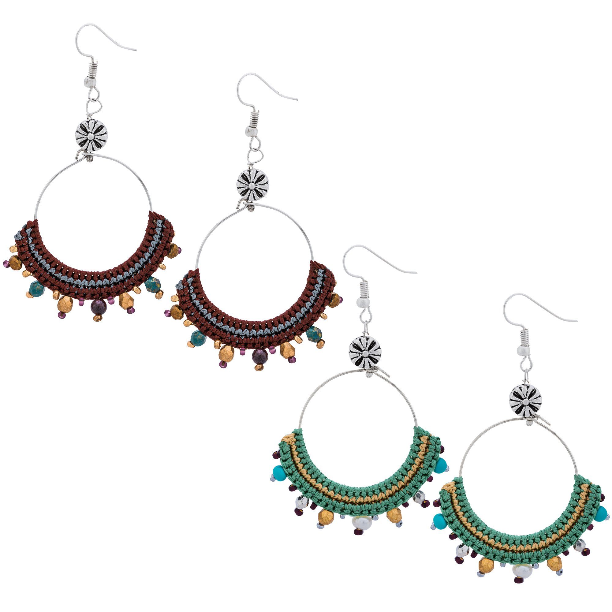 Highland Hoop Earrings - Aaria Tees Aaria Tees
