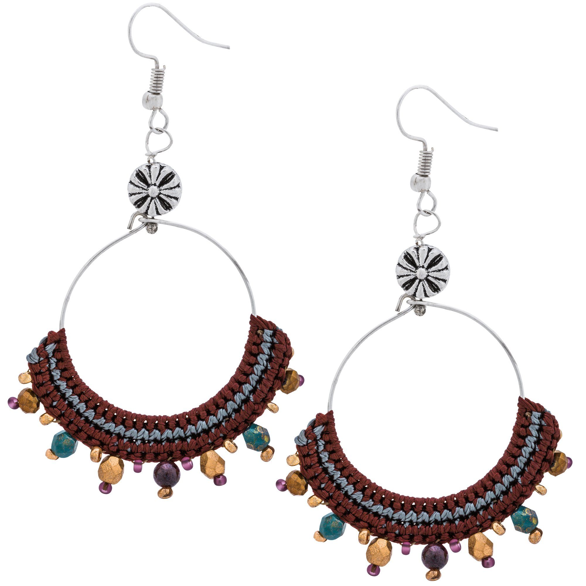 Highland Hoop Earrings - Aaria Tees Aaria Tees