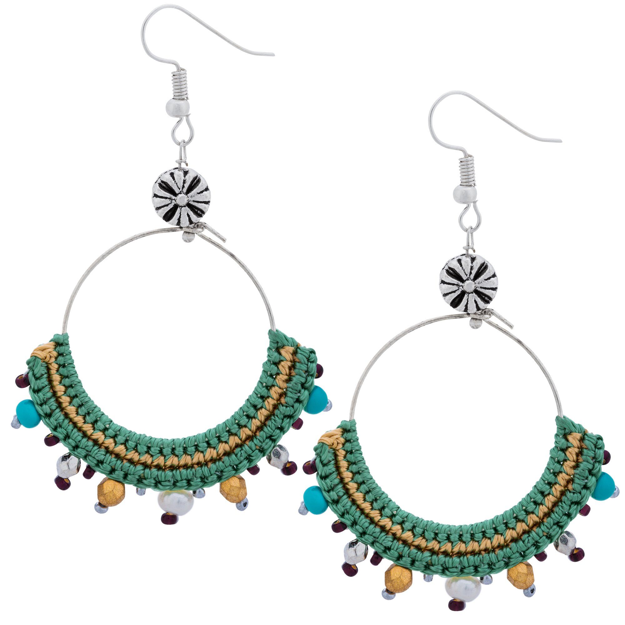 Highland Hoop Earrings - Aaria Tees Aaria Tees