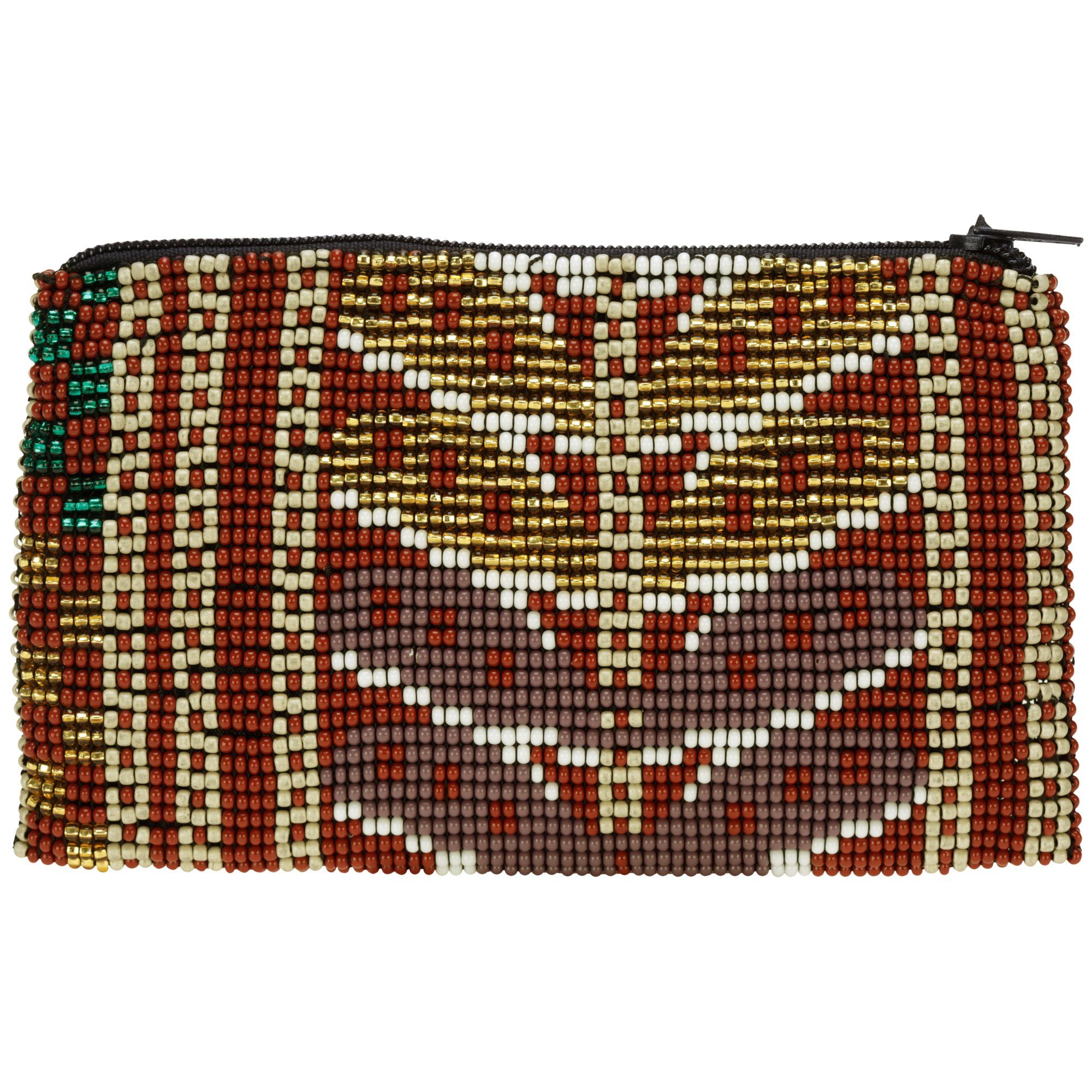 Highlands Botanical Beaded Coin Purse - Aaria Tees Aaria Tees