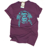 Hippie Soul, Gypsy Heart - Berry Tee - Aaria Tees Aaria Tees