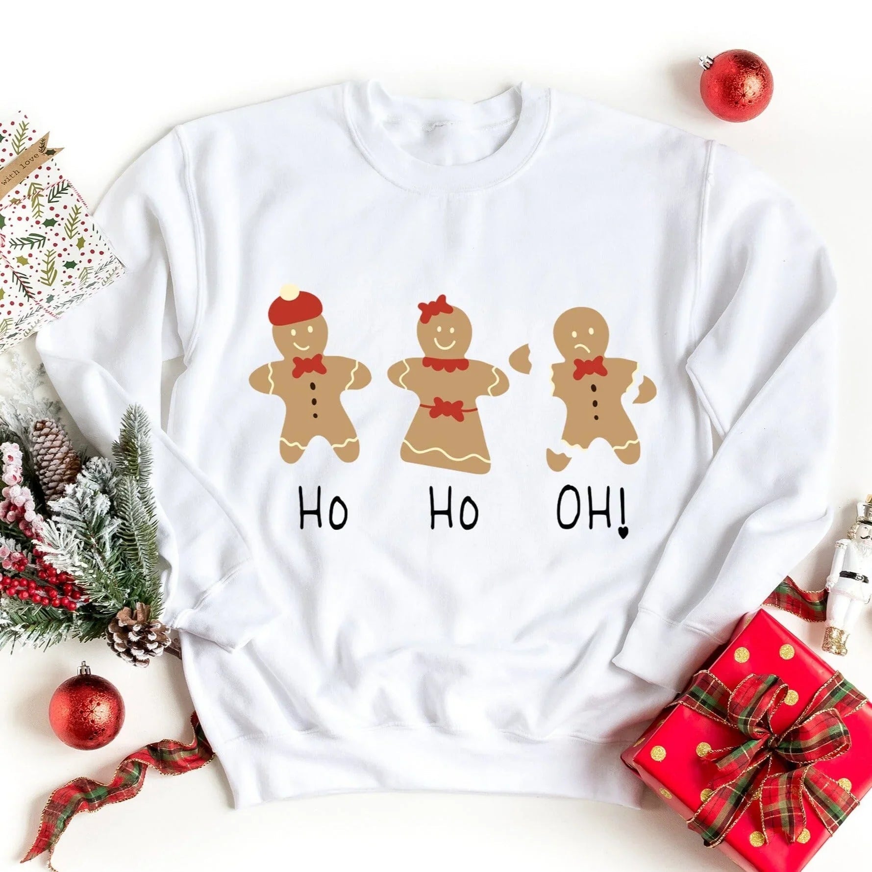 Ho Ho Oh! Sweatshirt - Aaria Tees Aaria Tees
