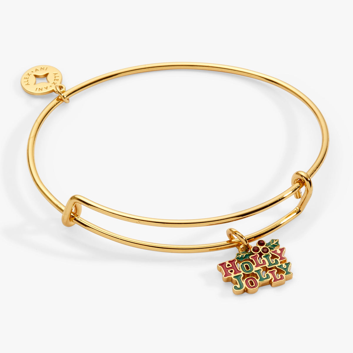 'Holly Jolly' Charm Bangle - Aaria Tees