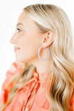 Holly Medium Hoop Earrings - Lavender Haze - Aaria Tees Aaria Tees
