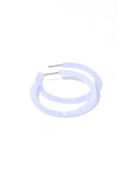 Holly Medium Hoop Earrings - Lavender Haze - Aaria Tees Aaria Tees