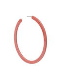 Holly Mega Hoop Earrings - Dusty Pink - Aaria Tees Aaria Tees