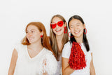 Holly Mega Hoop Earrings - True Red - Aaria Tees Aaria Tees
