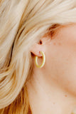 Holly Mini Hoop Earrings - Buttercup Yellow - Aaria Tees Aaria Tees