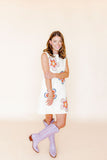 Holly Mini Hoop Earrings - Pink Carnation - Aaria Tees Aaria Tees