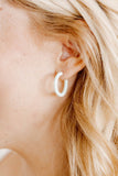 Holly Mini Hoop Earrings - Spearmint Green - Aaria Tees Aaria Tees