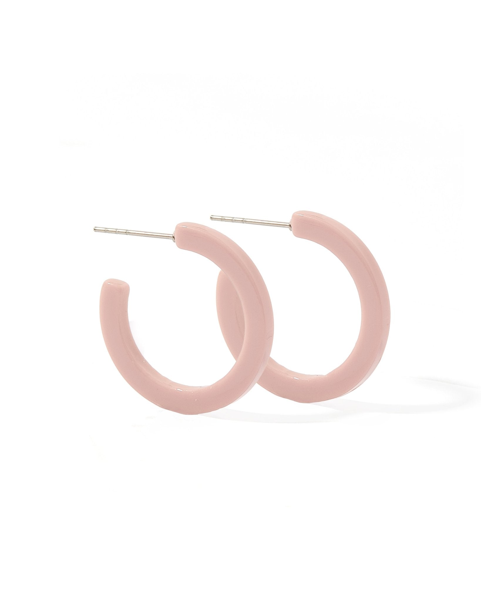Holly Mini Hoop Earrings - Vintage Rose - Aaria Tees Aaria Tees
