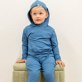 Hooded Jogger Set Captain Blue Aaria Tees