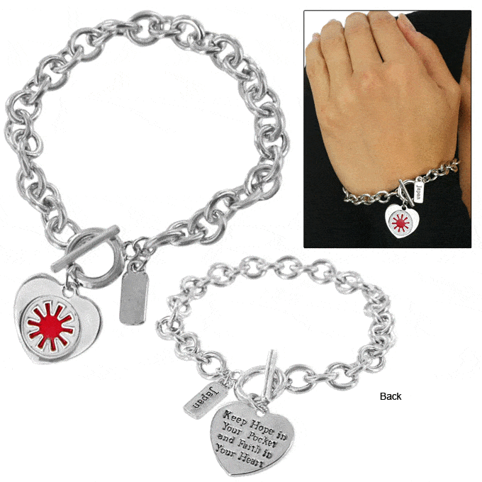 Hope & Faith for Japan Bracelet - Aaria Tees Aaria Tees