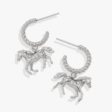 Horse Girl Huggie Hoop Earrings - Aaria Tees Aaria Tees