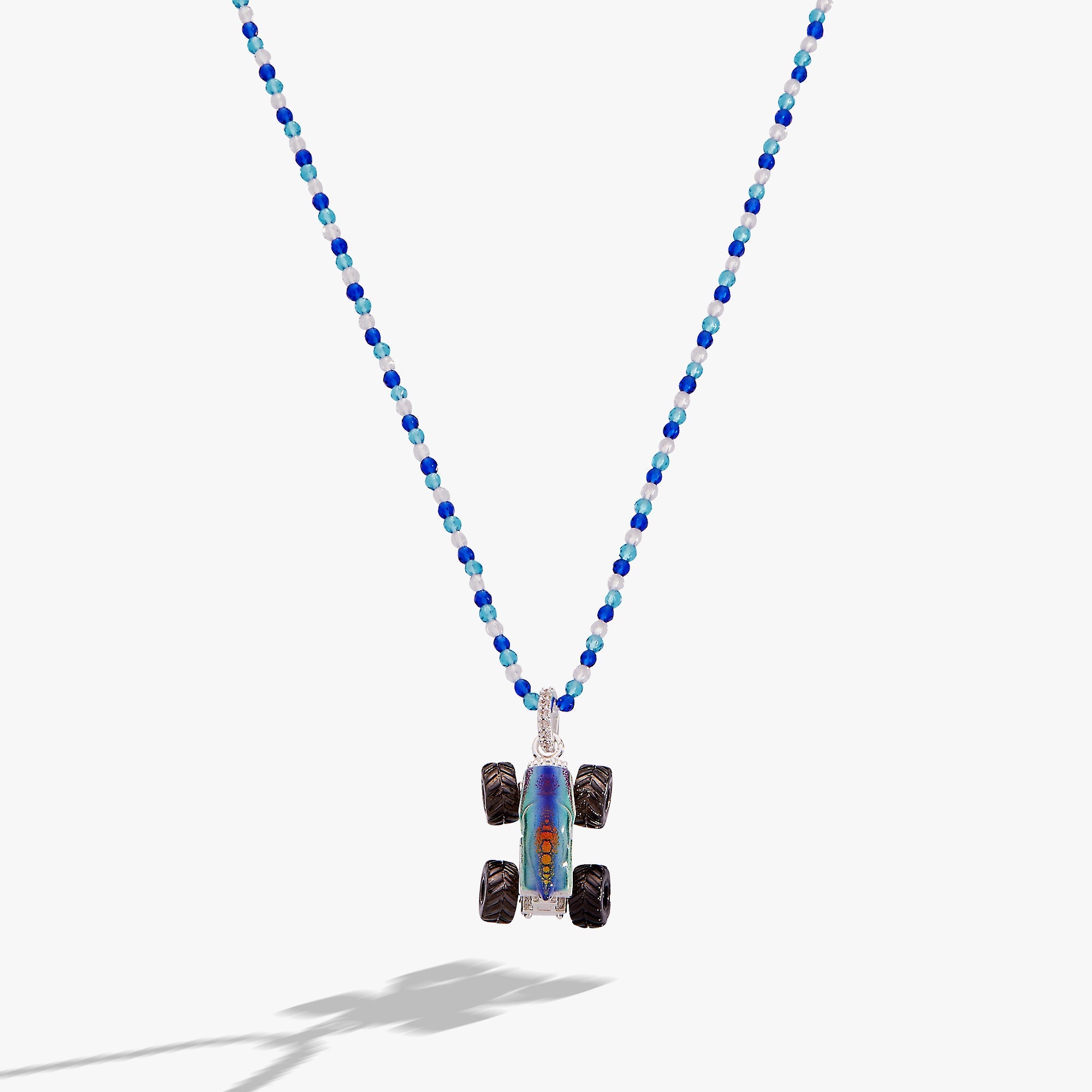 Hot Wheels™ Mega Wrex™ Monster Truck Pendant Necklace - Aaria Tees Aaria Tees