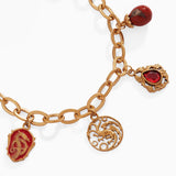 House of the Dragon™ Toggle Multi-Charm Bracelet - Aaria Tees Aaria Tees