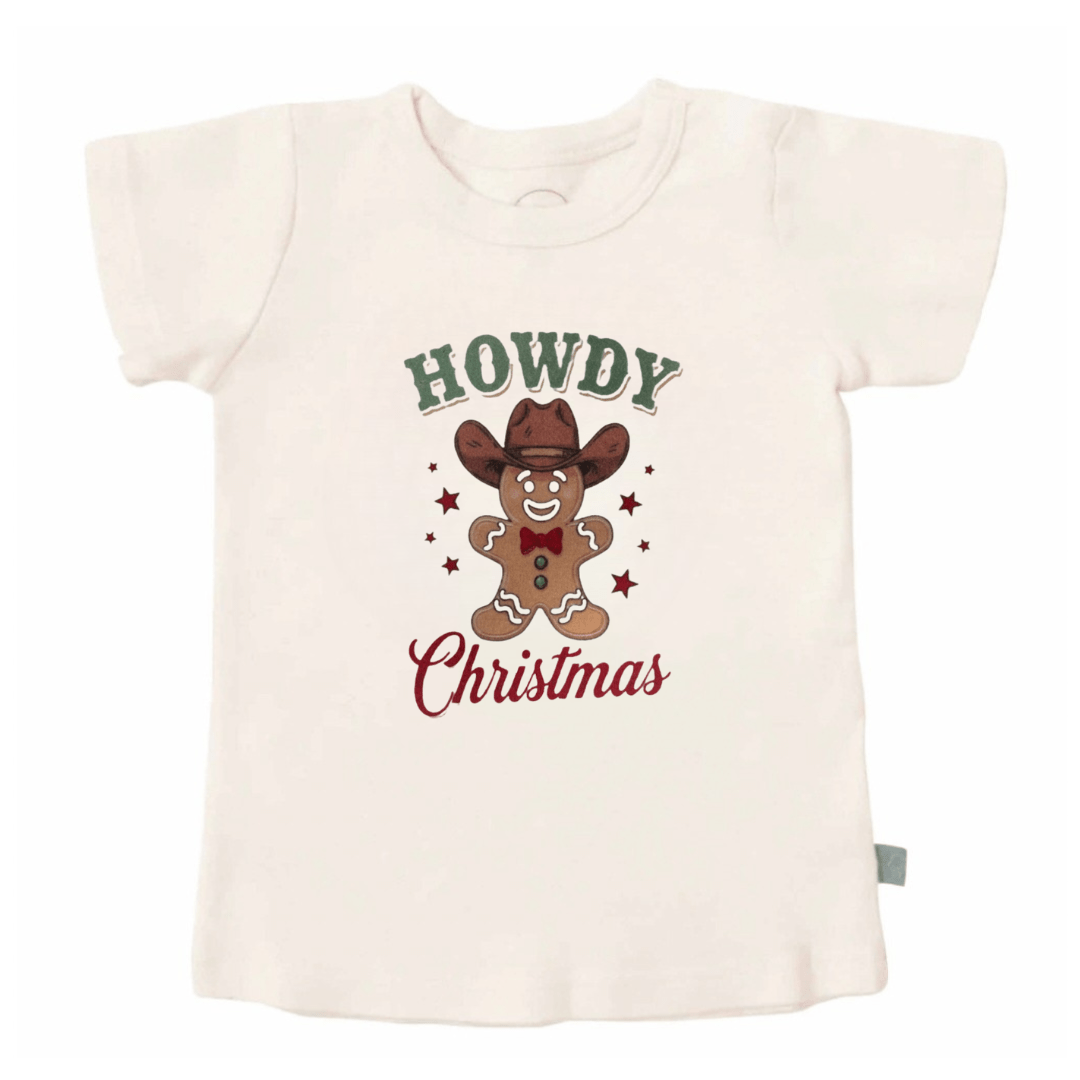 graphic tee | howdy gingerbread christmas - Aaria Tees Aaria Tees