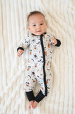 Howl-O-Ween Pups (Convertible Zip Footies) - Aaria Tees Aaria Tees