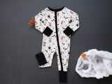 Howl-O-Ween Pups (Convertible Zip Footies) - Aaria Tees Aaria Tees