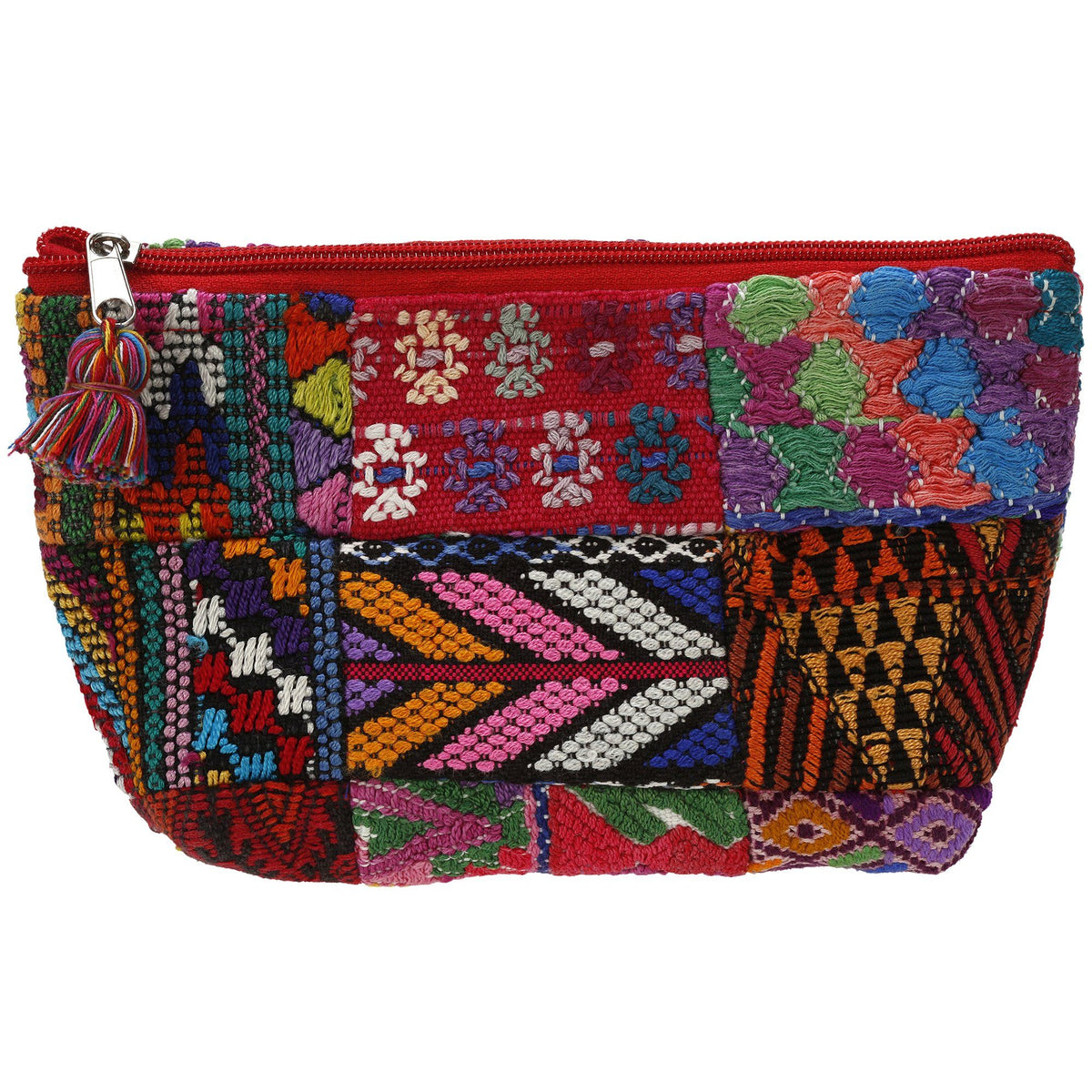 Huipil Patchwork Cosmetic Bag - Aaria Tees