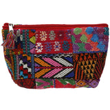 Huipil Patchwork Cosmetic Bag - Aaria Tees Aaria Tees