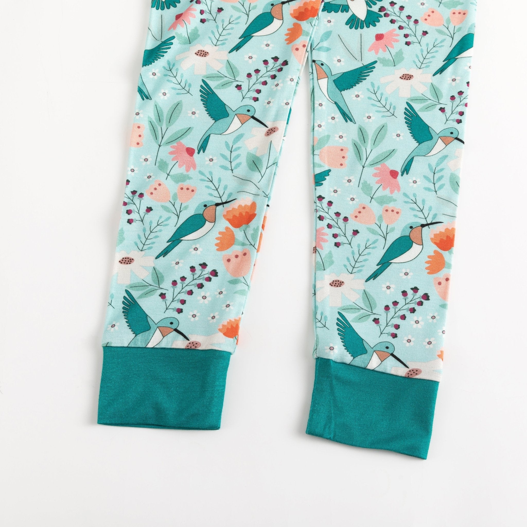 Hummingbird Bloom (Long Sleeve PJ) - Aaria Tees Aaria Tees
