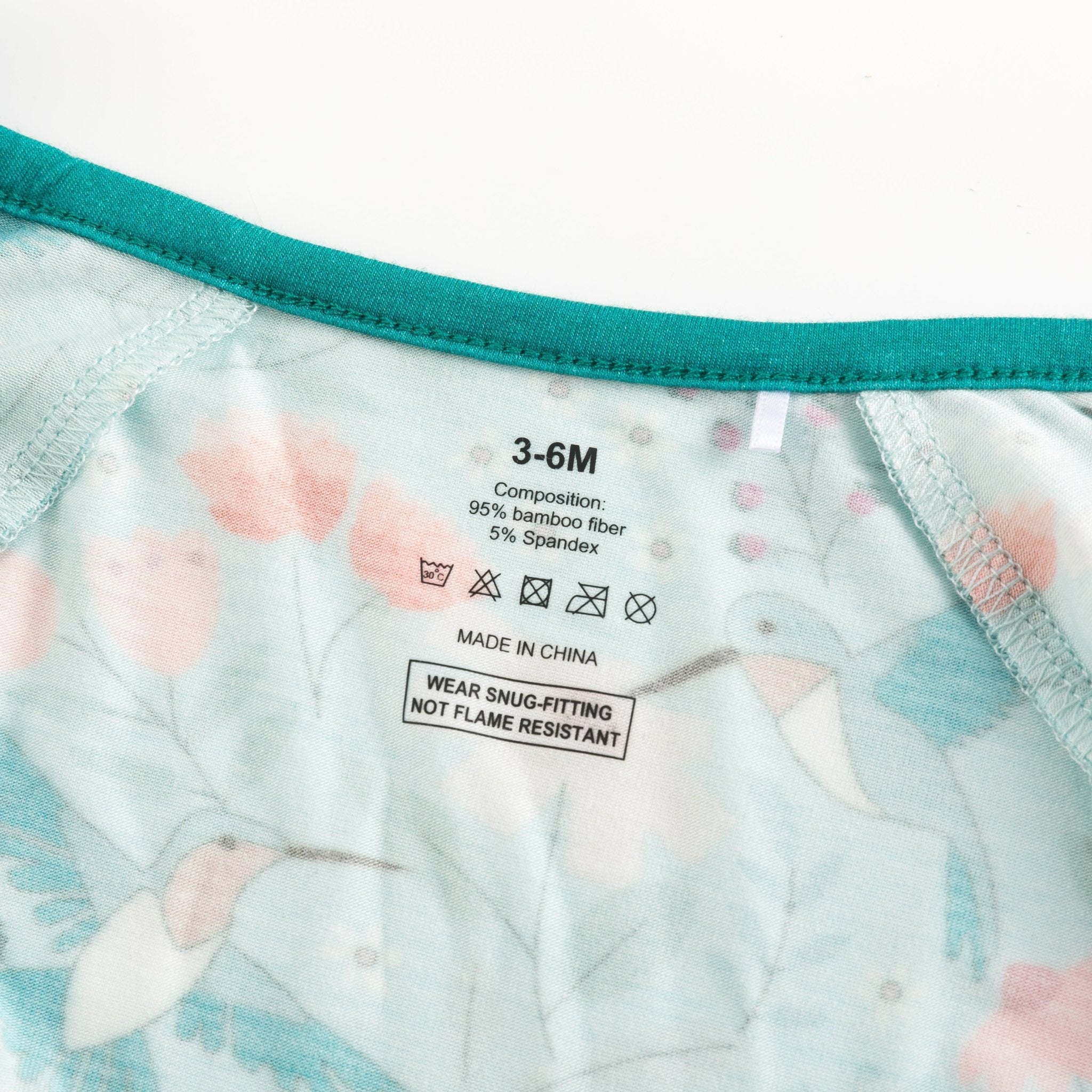 Hummingbird Bloom (Convertible Zip Footies) - Aaria Tees Aaria Tees