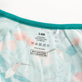 Hummingbird Bloom (Convertible Zip Footies) - Aaria Tees Aaria Tees