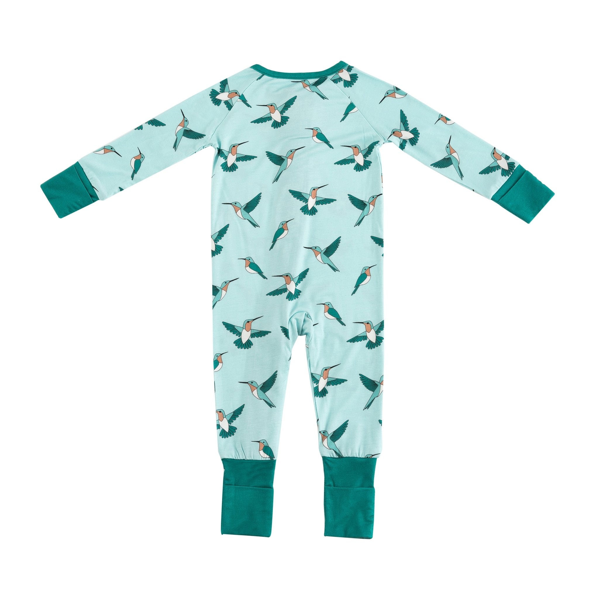 Hummingbird (Convertible Zip Footies) - Aaria Tees Aaria Tees