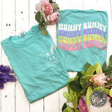 Hunny Bunny Pigment Dyed Short Sleeve Tee - Aaria Tees Aaria Tees