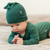 Hunter Green Long Sleeve Bodysuit Aaria Tees