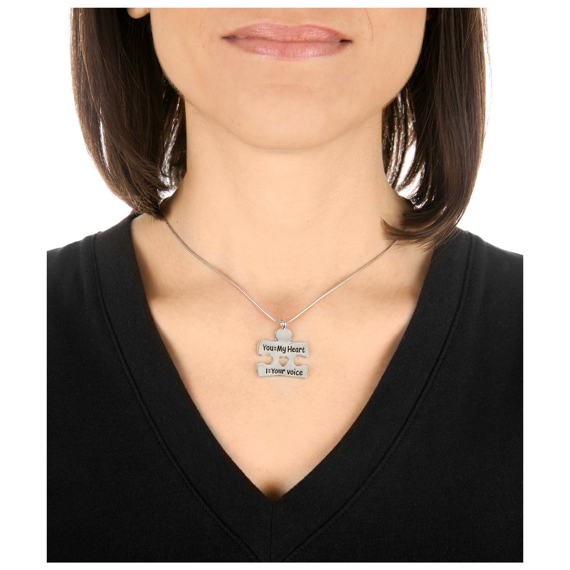 I Am Your Voice Autism Necklace - Aaria Tees Aaria Tees
