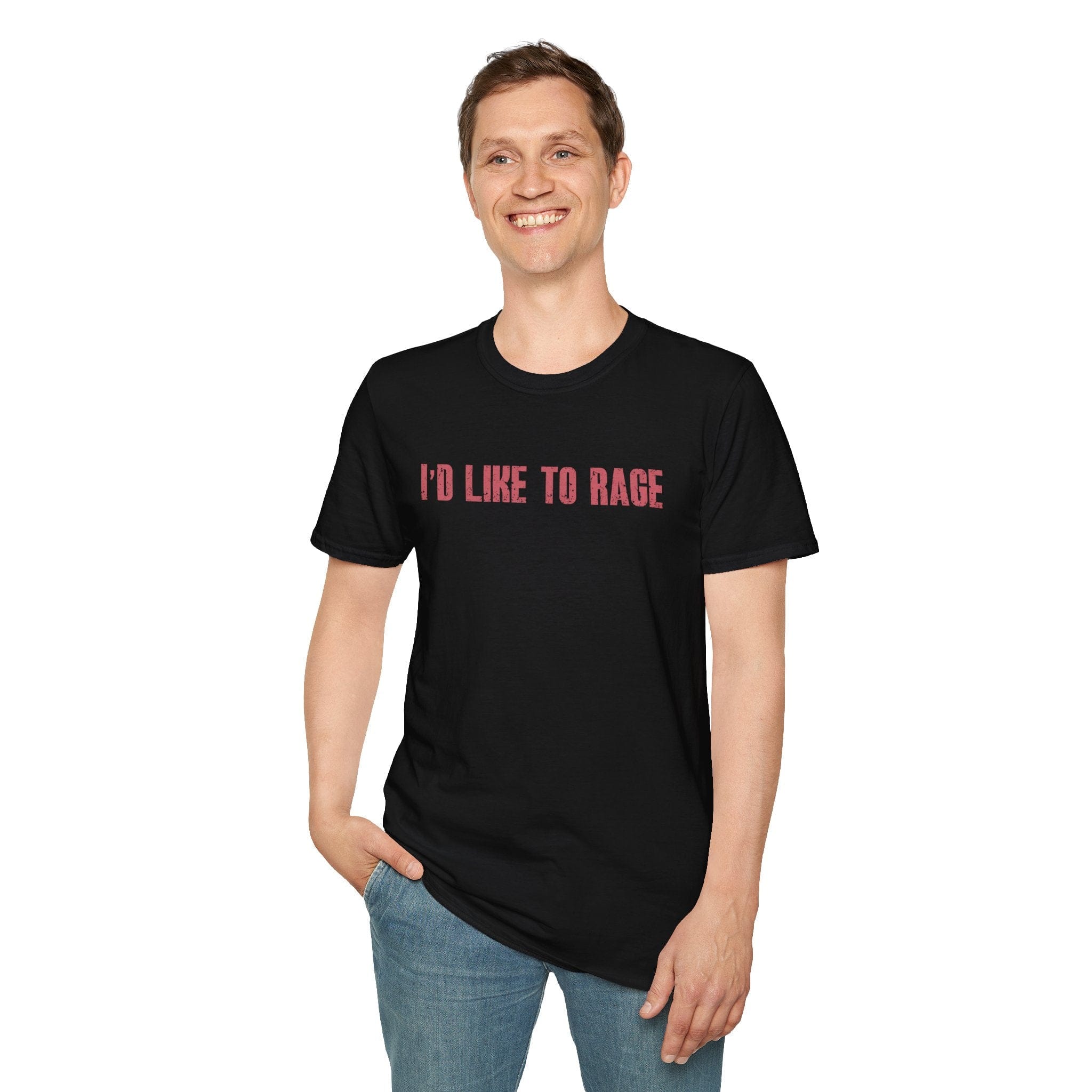 I'd Like to Rage DnD T-Shirt - Aaria Tees Aaria Tees