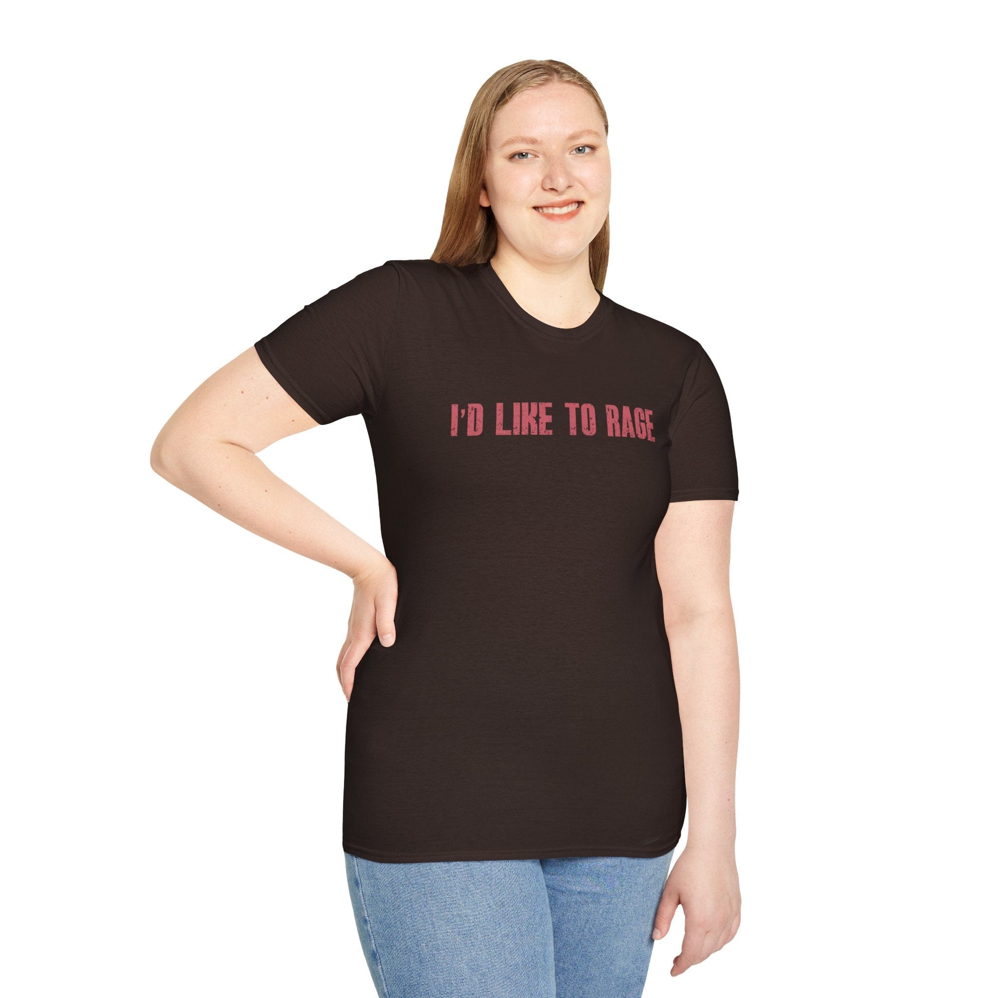 I'd Like to Rage DnD T-Shirt - Aaria Tees Aaria Tees