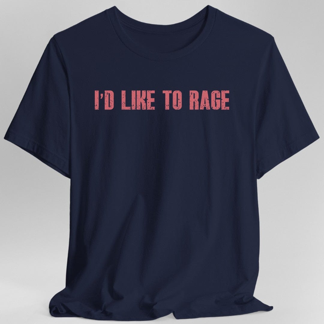 I'd Like to Rage DnD T-Shirt - Aaria Tees Aaria Tees
