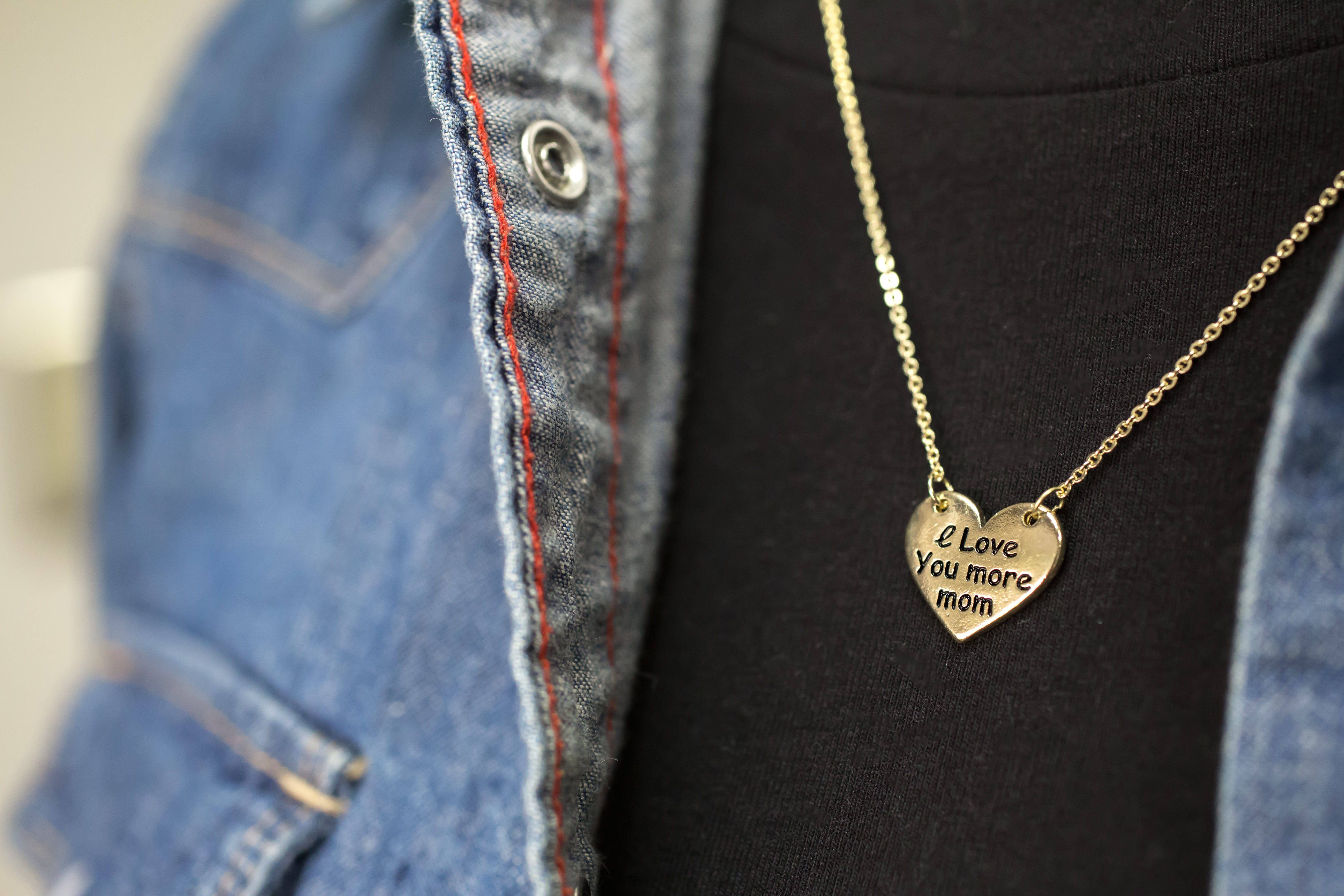 I Love You More Mom Necklace - Aaria Tees Aaria Tees