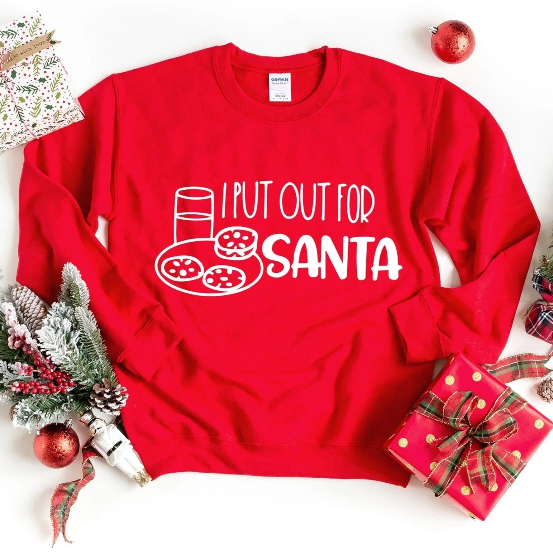 Santa - I put out for Santa Sweatshirt - Aaria Tees Aaria Tees