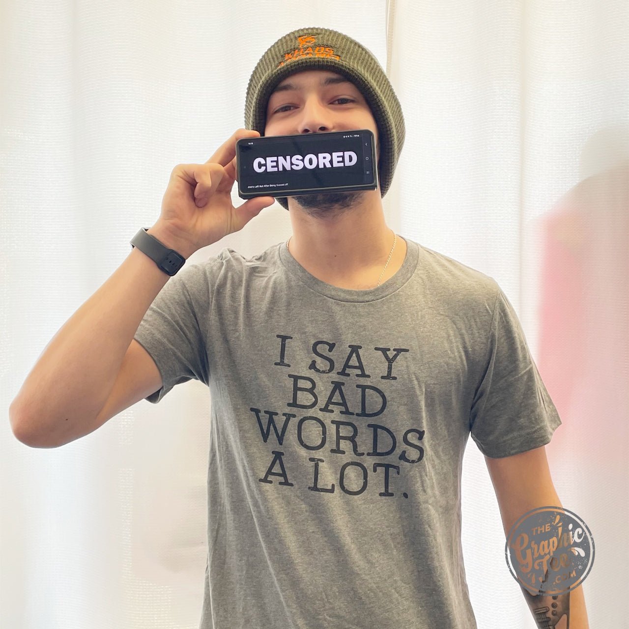 I Say Bad Words A Lot. - Unisex Tee - Aaria Tees Aaria Tees