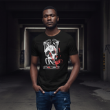 Trust No One Skull T-Shirt - Edgy Graphic Tee for Men - Aaria Tees Aaria Tees