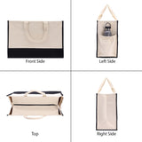Road Trip Beach Tote Bag XL - Oversized Chic Tote Bag with Zipper and Inner Pockets - Gift for Her - Girls Weekend Tote - Weekender Bag - Aaria Tees Aaria Tees
