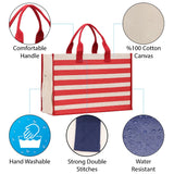 Beach Life Cabana Tote Bag XL - Oversized Chic Tote Bag with Zipper and Inner Pocket - Beach Bag for Women - Weekender Beach Tote - Aaria Tees Aaria Tees
