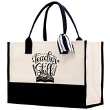 Teacher Stuff Tote Bag Teacher Bag Teacher Gift Teacher Retirement Gift Best Teacher Gifts Teacher Appreciation Gift Teacher Strong Tote Bag - Aaria Tees Aaria Tees