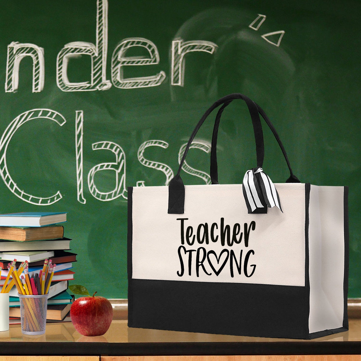 Teacher Stuff Tote Bag Teacher Bag Teacher Gift Teacher Retirement Gift Best Teacher Gifts Teacher Appreciation Gift Teacher Strong Tote Bag - Aaria Tees
