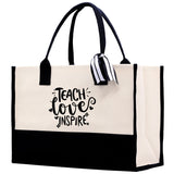 Teacher Stuff Tote Bag Teacher Bag Teacher Gift Teacher Retirement Gift Best Teacher Gifts Teacher Appreciation Gift Teacher Strong Tote Bag - Aaria Tees Aaria Tees