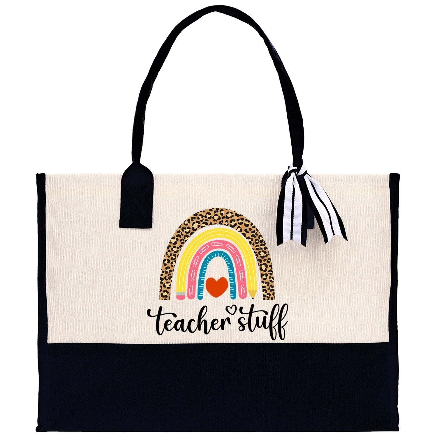 Teacher Stuff Tote Bag Teacher Bag Teacher Gift Teacher Retirement Gift Best Teacher Gifts Teacher Appreciation Gift Teacher Strong Tote Bag - Aaria Tees Aaria Tees