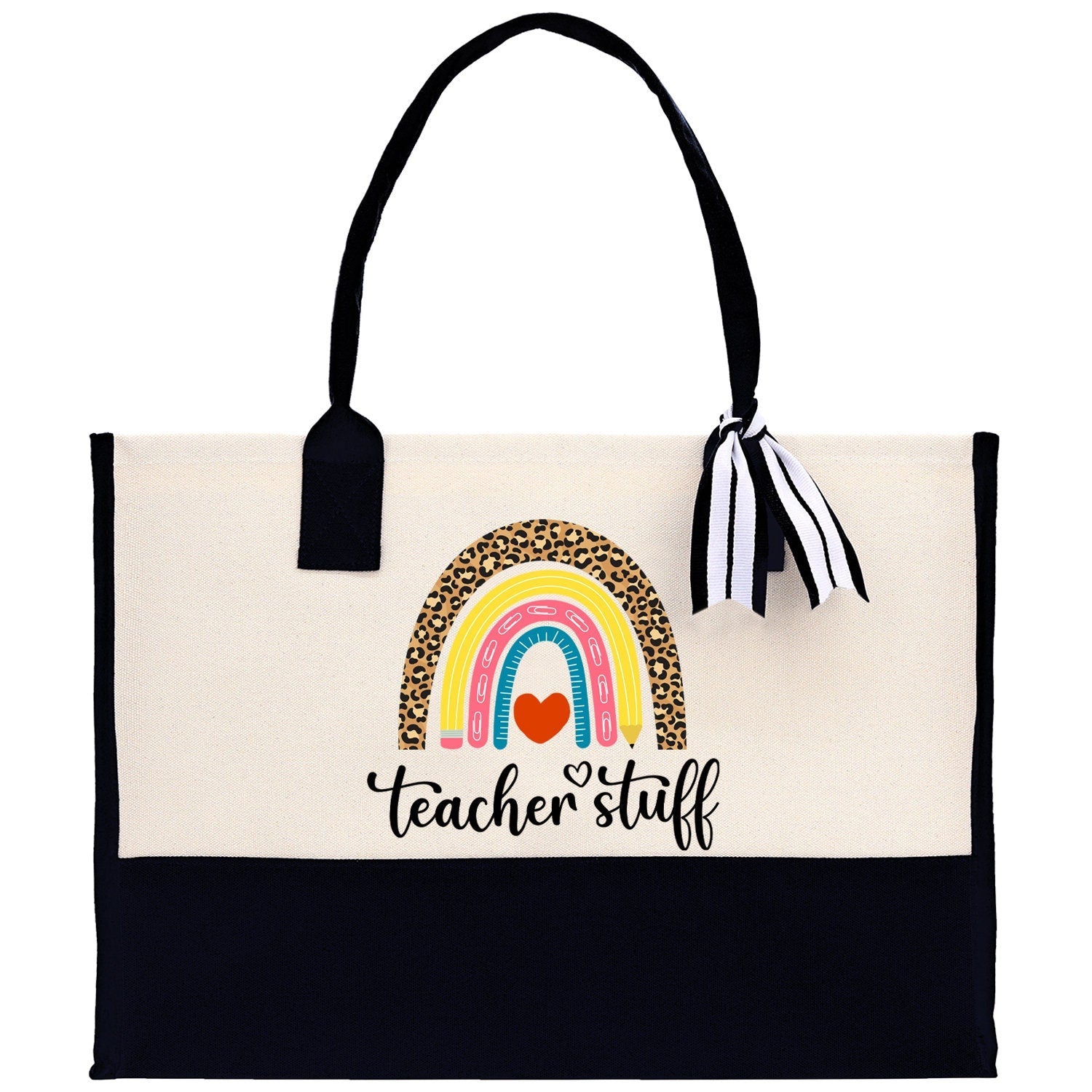 Teacher Stuff Tote Bag Teacher Bag Teacher Gift Teacher Retirement Gift Best Teacher Gifts Teacher Appreciation Gift Teacher Strong Tote Bag - Aaria Tees Aaria Tees