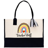 Teacher Stuff Tote Bag Teacher Bag Teacher Gift Teacher Retirement Gift Best Teacher Gifts Teacher Appreciation Gift Teacher Strong Tote Bag - Aaria Tees Aaria Tees