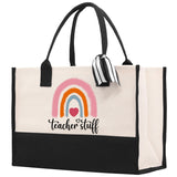 Teacher Stuff Tote Bag Teacher Bag Teacher Gift Teacher Retirement Gift Best Teacher Gifts Teacher Appreciation Gift Teacher Strong Tote Bag - Aaria Tees Aaria Tees
